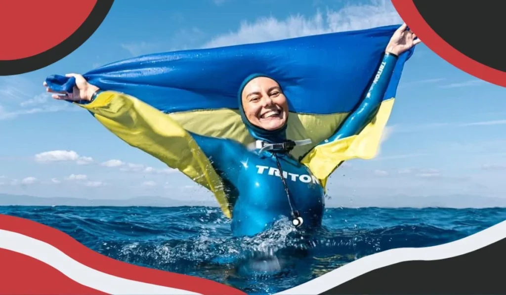 Ukrainian Freediver Kateryna Sadurska Breaks World Record with 86-Meter No-Fins Dive