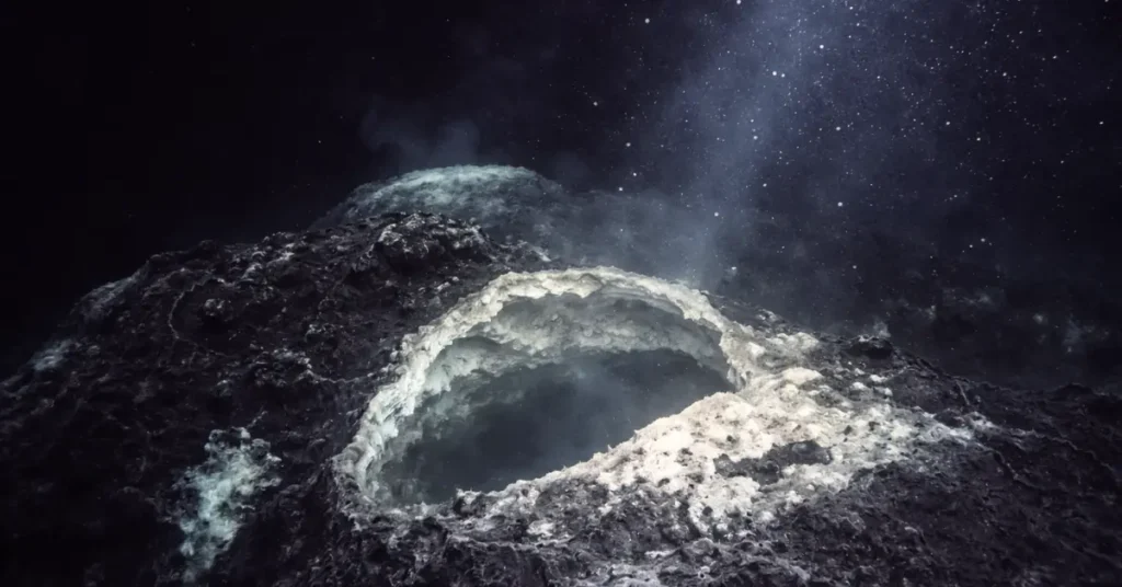 underwater volcanoes